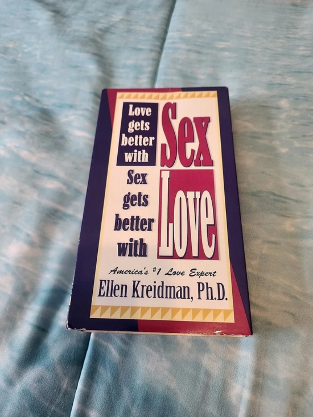 Love Gets Better With Sex/Sex Gets Better With Love VHS NTSC Ellen Kreidman